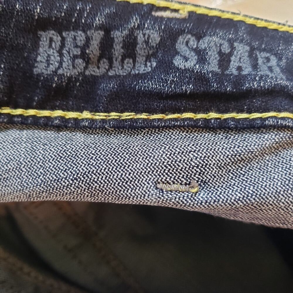 Silver flare Leg jeans belle star bootcut dark wash size 30/33 - Picture 7 of 9